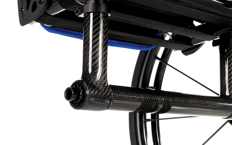 Een carbon rolstoel die je kan blijven finetunen